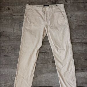 Scotch & Soda Cream Casual Pants